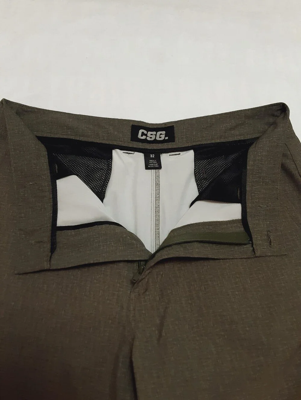 CSG Casual Golf Shorts Mens Size 32W